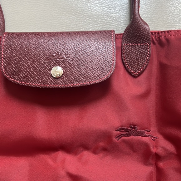 NWT Longchamp Le Pliage Original Large - Burgendy- this is authentic - Picture 3 of 6